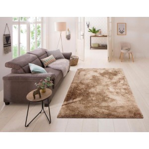 Χαλιά Shaggy Soft camel 