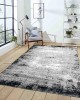Χαλιά Ανάγλυφα Με Βελούδινη Υφή MARRY MR 529 Antrasit Black