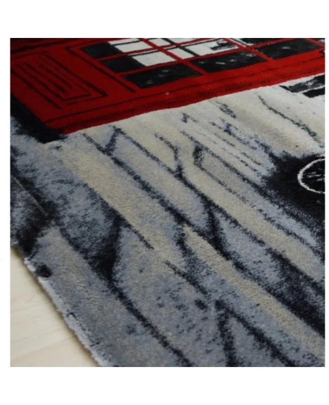 Χαλί Pop Art 5205 Grey-red 225x270