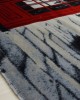 Χαλί Pop Art 5205 Grey-red 225x270