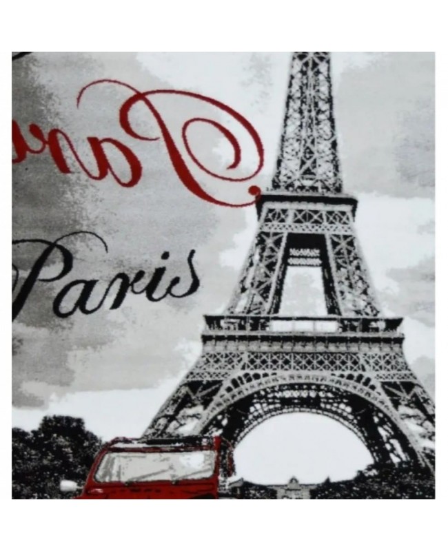 Χαλί Pop Art 5305 Grey-Red 225x270