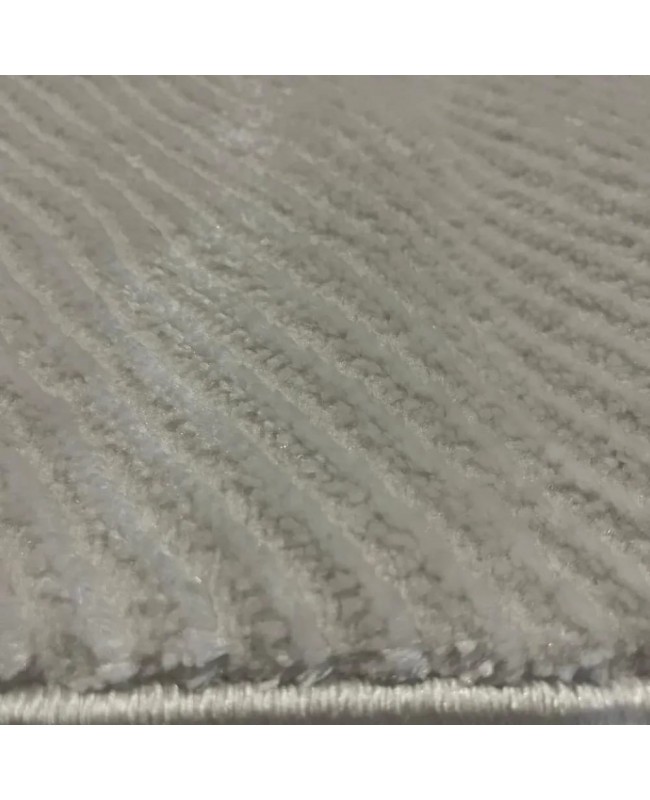 Χαλιά Ανάγλυφα Με Βελούδινη Υφή Lazer Cream Cream LZ285