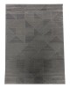 Χαλιά Ανάγλυφα Με Βελούδινη Υφή Lazer Grey Grey LZ285