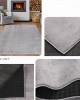 Χαλί Soft Velvet Γούνινη light grey 200x250