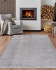 Χαλί Soft Velvet Γούνινη light grey 200x250