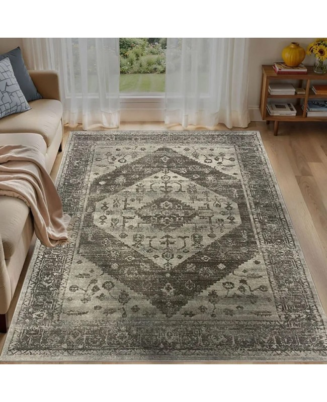 Διάδρομος 080cm Frieze Venedik VN782 Cream Brown