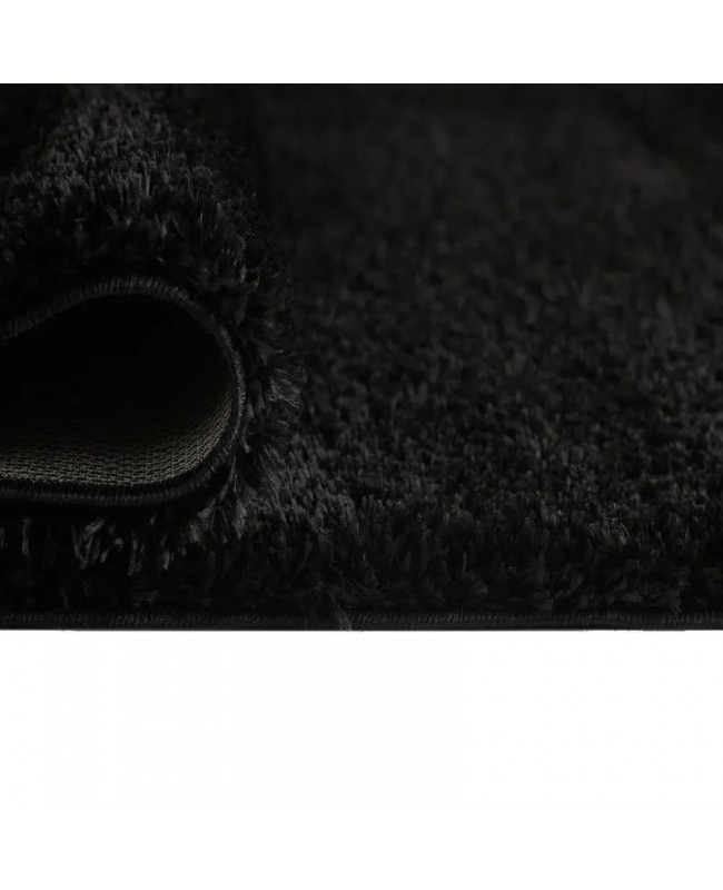 Διάδρομος 080cm Shaggy Jasmine JS 583 Black