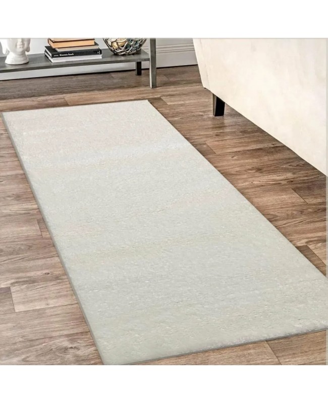 Διάδρομος 080cm Shaggy Jasmine JS 583 White