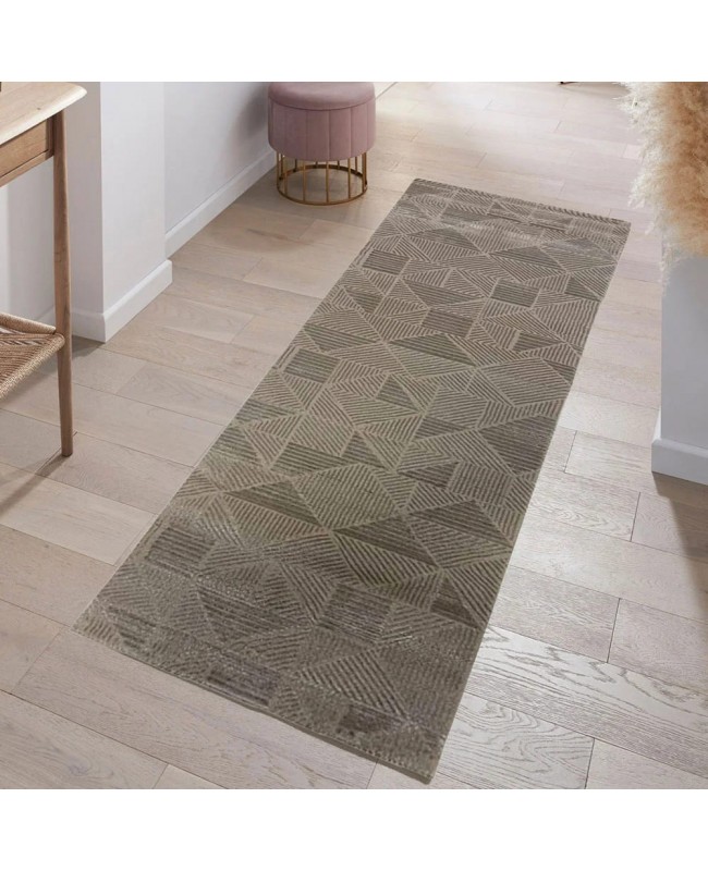 Διάδρομος 080cm Ανάγλυφα Με Βελούδινη Υφή Lazer Vizon Vizon LZ285
