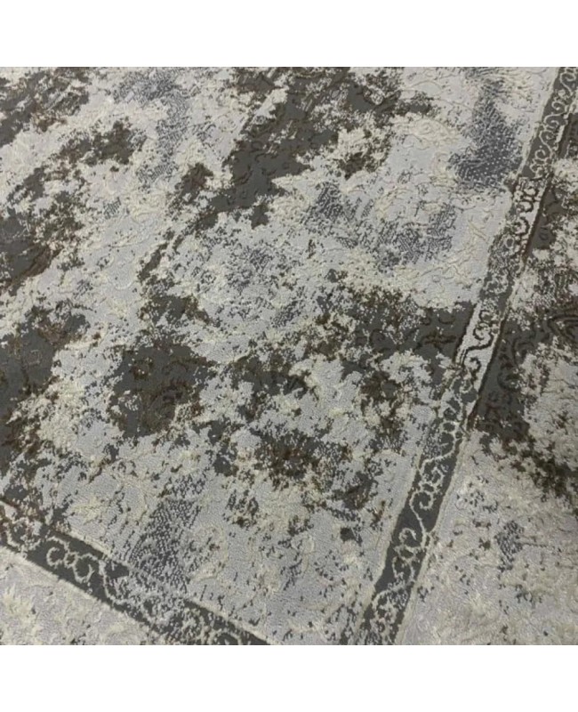 Διάδρομος 080cm Ανάγλυφο Mira 0175A Grey