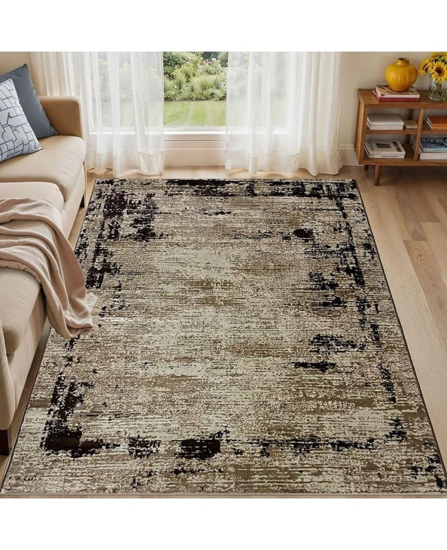 Διάδρομος 080cm Ανάγλυφο Mira 0176A Brown