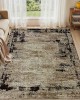 Διάδρομος 080cm Ανάγλυφο Mira 0176A Brown