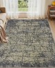 Διάδρομος 080cm Ανάγλυφο Mira 0177A Brown