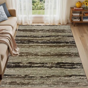 Διάδρομος 080cm Ανάγλυφο Mira 0179A Brown