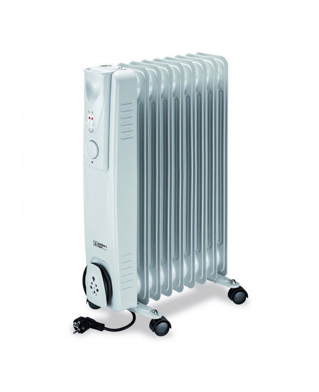 Ηλεκτρικό Καλοριφέρ Λαδιού 2000W – 9 Φέτες, 3 Επίπεδα Ισχύος & Ροδάκια 360°