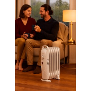 Ηλεκτρικό Καλοριφέρ Λαδιού 800W με 7 Φέτες & Θερμοστάτη