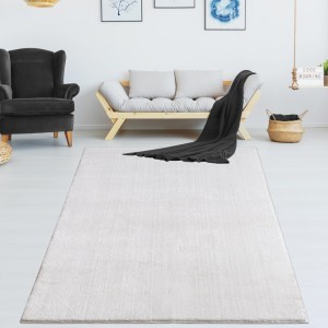  Μοκέτα Soft Velvet Γούνινη white
