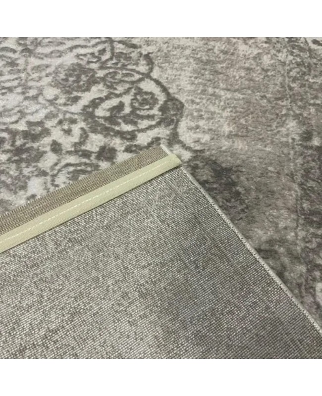 Χαλιά Ανάγλυφα Με Βελούδινη Υφή Lazer Cream Vizon LZ294 Στρογγυλά