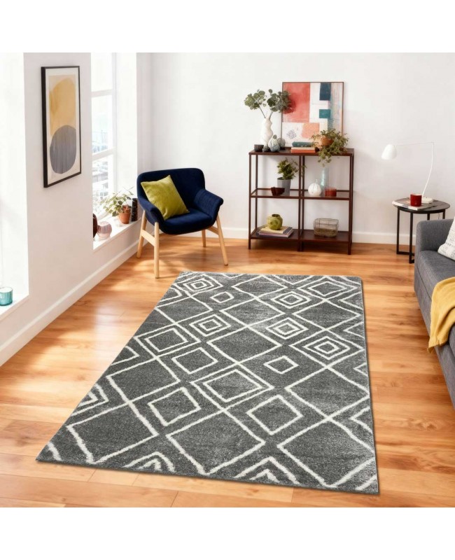 Χαλιά Shaggy soft JS 5352 grey