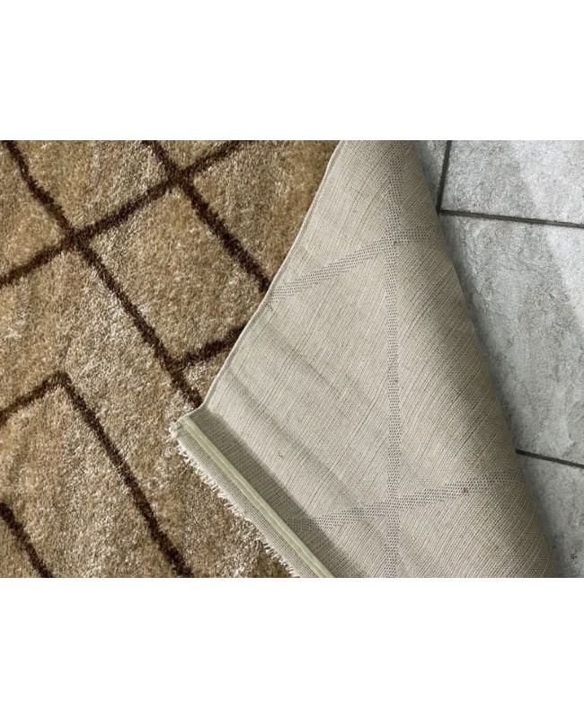 Χαλιά Shaggy soft JS 534 camel brown